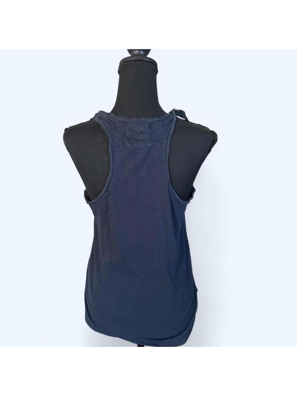 Vintage Y2K Hollister fairy coquette flower neckline tank top Size Medium 💙 - Picture 4 of 7